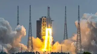 Chinese rocket #longmarch5b​ to come crashing down to Earth at unknown location | DXB FILMS| #space