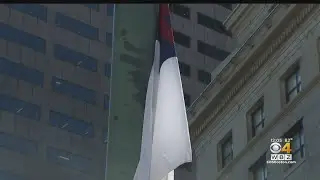 Christian flag raised outside Boston City Hall ending 5-year battle