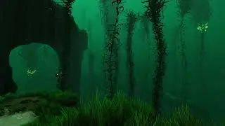Subnautica Ambience | Calm Ocean & Reef Sounds | Sleep & Relax