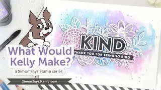 What Would Kelly Make Series: Watercolor Emboss Resist