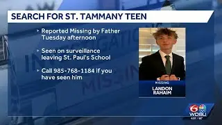 Mandeville teen reported missing, last seen leaving school