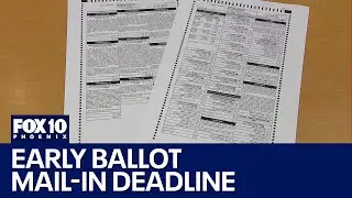Oct. 29 is last day to mail back your early ballot l 2024 Election
