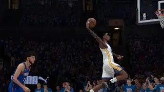 GS @ OKC |NBA Playoffs🏀| Semifinals🔥|Game 4| GS Lead 2-1