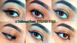 Step By Step Besic Eyeliner Style | Easy Eyeliner Style | #itsqueenbeejyoti #eyelinertutorial
