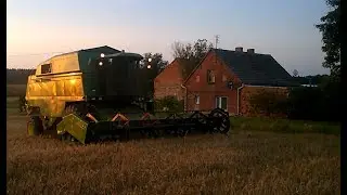 ☆ Żniwa 2017 ㋡ Żyto, Jęczmień Jary ㋡ John Deere 2064 ☆ (Dźwięk silnika HD)