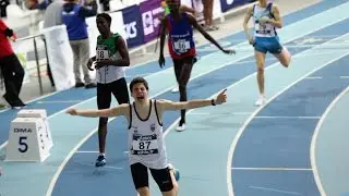 800 cam - Championnats de France Cadets, Juniors en salle
