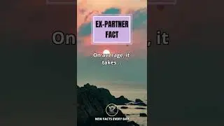 On average it takes... 👀 Do you agree? 👇 #relationship #relationshipfacts  #expartner #couple #fact