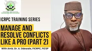 CONFLICT MAGT, RESOLUTION & TRANSFORMATION PART 2