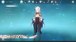 Shenhe signature weapon showcase