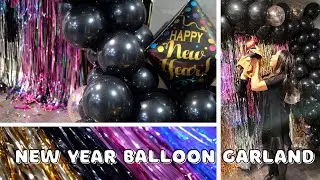 Party Vlog | New Year's Backdrop Setup