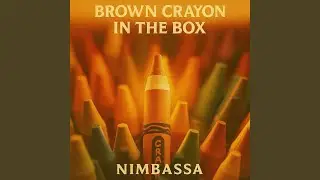 Brown Crayon in the Box