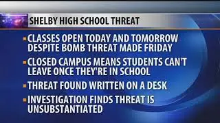 Shelby High School threat
