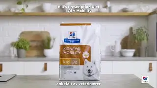 Hill's PRESCRIPTION DIET k/d + Mobility t&oslash;rrf&ocirc;r til hund