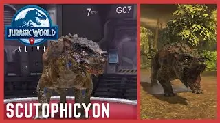 Scutophicyon Showcase | Jurassic World Alive
