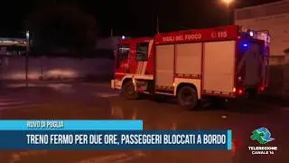 RUVO | Treno fermo per due ore, passeggeri bloccati a bordo del convoglio
