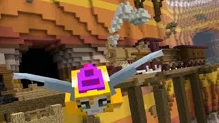 Minecraft - Can you beat my time? - Glide Mini-game - Canyon
