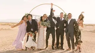 Jon & Larissa's Las Vegas Dry Lake Bed Wedding Video