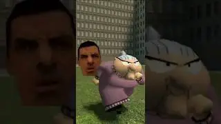 Mr. Bean Nextbot Vs. Mrs. Wicket! #mrbean #shorts