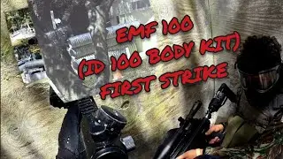EMF100 - (ID100 body kit) #firststrike #magfed #paintball #gameplay #paintballsniper #accuracy