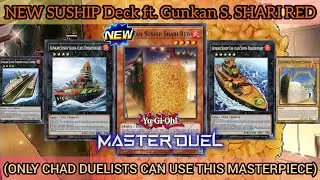NEW GUNKAN SUSHIP SHARI RED 🍣 | (Mostly carried by AA-Zeus and Bagooska) [MASTER DUEL]