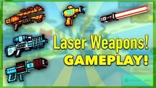 Pixel Gun 3D - Laser Weapon Gameplay!