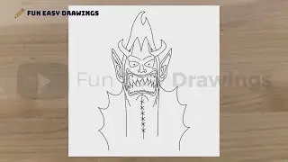 How to Draw Gecko Moria Easy  @funeasydrawings #FunEasyDrawings #geckomoria