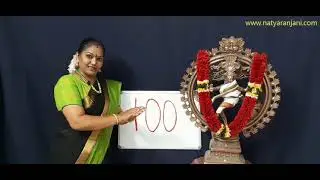 Thattadavu Talam (1 to 8) in Tamil [ natyaranjani school of bharathanatyam ]