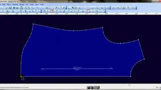 Optitex ND Move Points Parallelly Tool, Move several points on a segment contour or internal paralle
