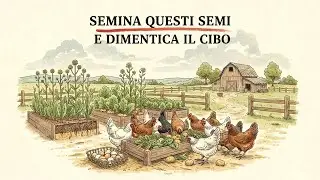 Semina questo a gennaio e le tue galline mangeranno gratis tutto l&rsquo;anno senza mangimi acquistati