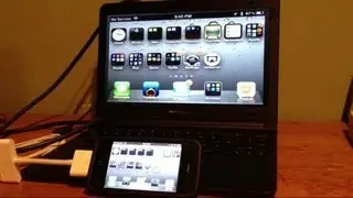 iphone 4 , 5 Motorola Atrix lapdock with audio