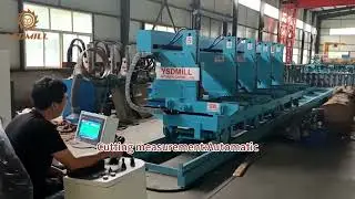 YSDMILL GROUP Heavy Duty Vertical Band Saw Machine with Automatic Log Carriage.