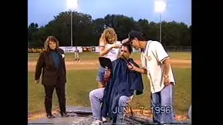 Scotty 'Bud' Melvin Head Shaving - June 7, 1996 - Kalamazoo, Michigan