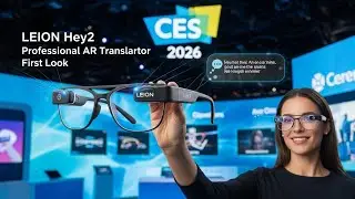 CES 2026: LEION Hey2 Professional AR Translator First Look