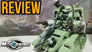 [REVIEW] ZEON Zaku Tank 1/100  - MOTOR KING Plastic Model Kit REVIEW