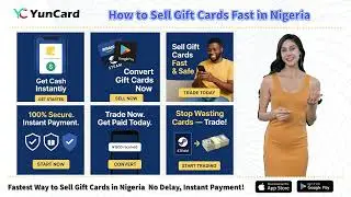 How to Sell Gift Cards Fast in Nigeria#YunCard  #SellGiftCards  #GiftCardToCash  #FastPayment