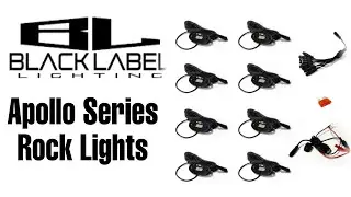 Black Label Rock Lights Apollo Series