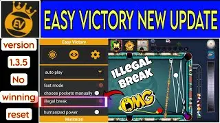 EASY VICTORY NEW UPDATE # VERSION 1.3.5 # INNOCENT YT # 8 BALL POOL