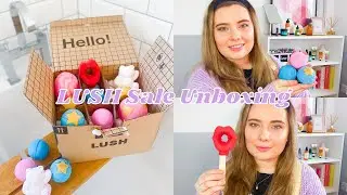 LUSH HAD A SALE!? HAUL/UNBOXING | CHLOBLOGS