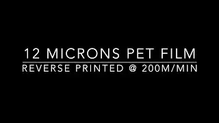 S1-12 microns PET @200m/min