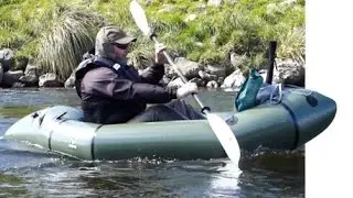 Fly Fishing New Zealand - A raft on ya back!