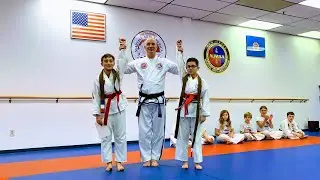 Ethan and Jacob - TaeKwonDo White to Red Belts - 2016-2019