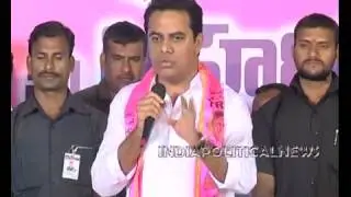 Hyderabad KTR Comments in congress GHMC election campaigning kukatpally