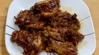 POLLO A LA BARBACOA AL ESTILO CUBANO !!  😋   CUBAN STYLE BARBECUE CHICKEN !!