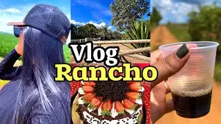 VLOG | fomos para o rancho +  comemorando o aniversário do meu pai 🎂💚🍃