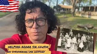 Helping Roger Sir Cousin in USA & finding American history #indianinusa