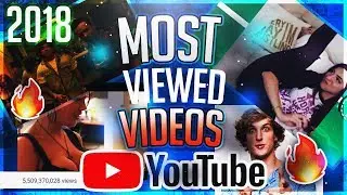 Top 10 Most Viewed Videos On YOUTUBE 2018!! UPDATED