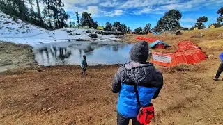 Frozen Lake Bhekal Tal | Brahmatal Trek | Day 2