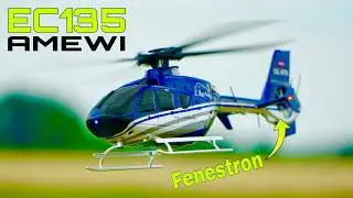 Amewi Mini EC135 Flying Bulls Version mit Fenestron | easy to fly | f&uuml;r Einsteiger geeignet? Deutsch
