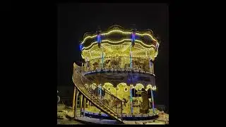 factory price double decker carousel for sale