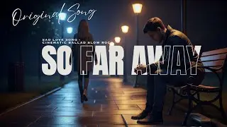 So Far Away - Sad Songs That Make You Cry | Slow Rock Ballad (Official Lyric Video)